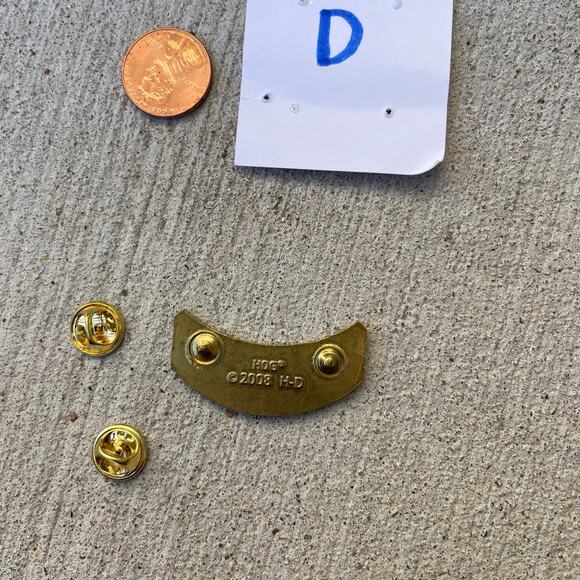 2019 HOG Harley Davidson Owners Group Pin Rocker Badge Wings HD Metal - Picture 6 of 9